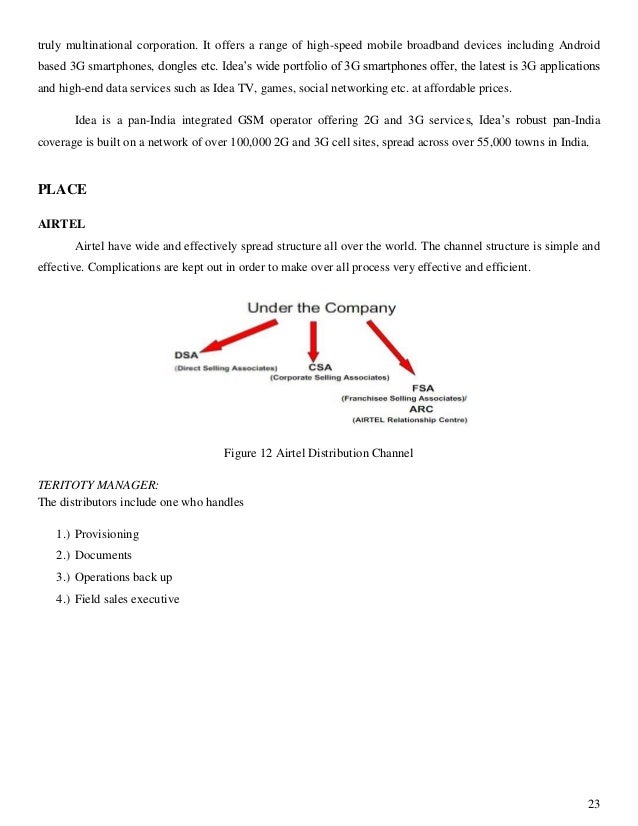 airtel distributor margin airtel sales and distribution